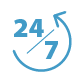 24-7 icon