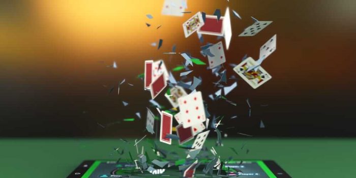 Online casino gaming concept