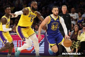 NBA Playoffs: Warriors versus Lakers